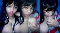 Abg Cantik Cium Tetenya Sendiri