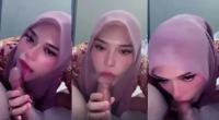 Hijab Cewek Cantik Sepong Kontol