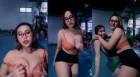 Miya Toge di Kolam Renang Bareng Bestie