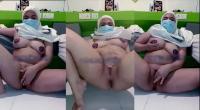 Toge Pakai Mukenah Colok Memek