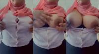 Lustyberryy Jilbab Pink Toket Super Besar Bugil