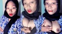 Hijab Abg Baju Batik Pulang Sekolah