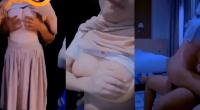 Viral Hijab Pentil Pink Tiktok
