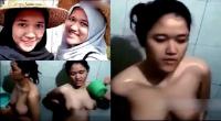 Kakak Adik Mandi Bugil Hijabers