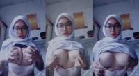 Jilbab Putih Toket Gede Nurul Maisarah