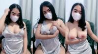 ABG Hany Gadis Toket Gede Puting Pink