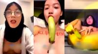 Panya Hijab Live Colmek Pakai Timun