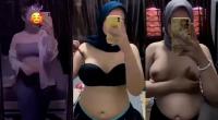 Hijab Montok Pamer Body Depan Cermin