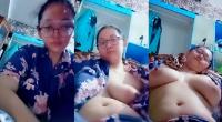 Mamih Lestari Buka Baju Nenen Besar Mango
