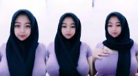 Ukhti Fira Hijab Baju Ungu