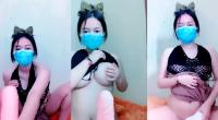 Cici Molly Ngangkang Omek Dildo Mango
