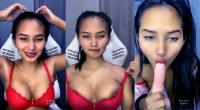 Miss Brown Buka Bajunya Toket Puting Coklat
